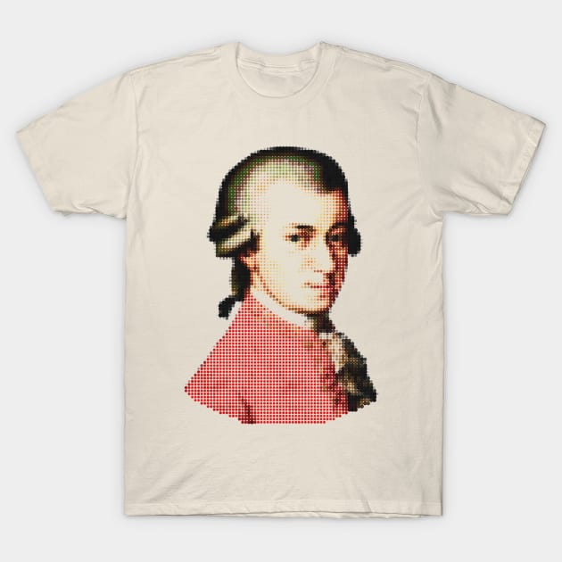 Dot Mozart T-Shirt by Dawn Anthes